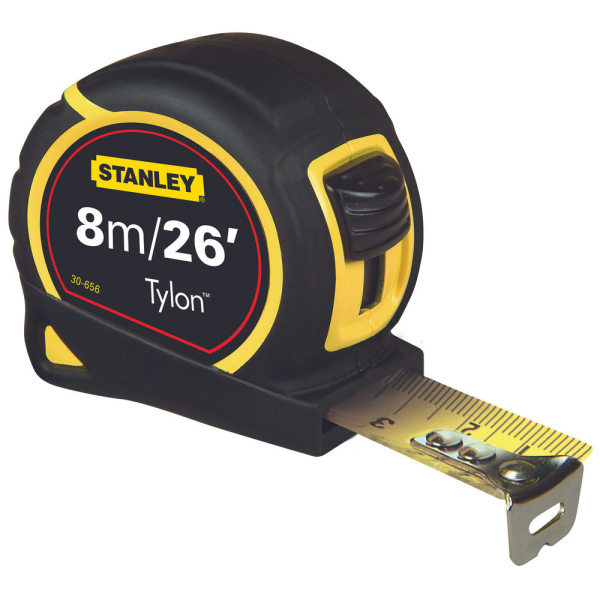 Рулетка STANLEY OPP TYLON измерительная 8м*25мм     0-30-656