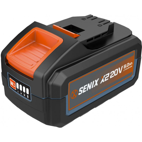 Аккумуляторная батарея SENIX B80X2, 20V, 8.0 Ач, Li-ion