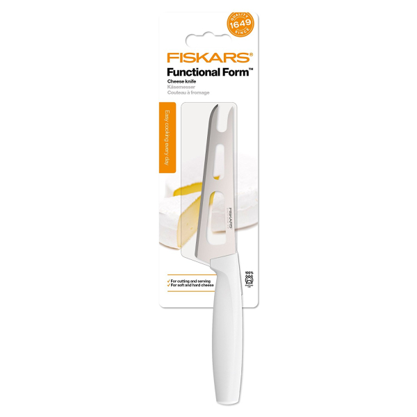 Нож Fiskars Functional Form для сыра белый   1015987