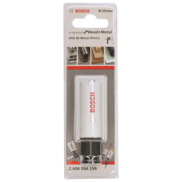 Коронка  BOSCH BiM Progressor 20 мм     2.608.594.199