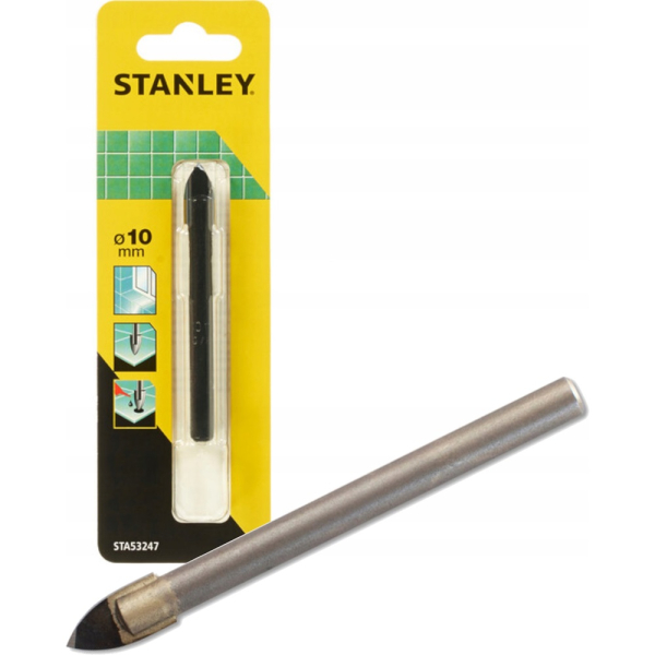 Сверло STANLEY по стеклу и плитке  10*98 перьевое   STA53247