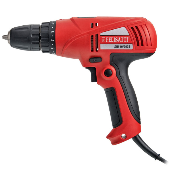 Дрель-шуруповерт FELISATTI ДШ-10/260Э