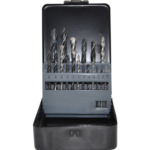 Набор сверл универсальный NIREX UniBit X1, 18шт NUBX1