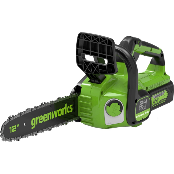 Пила цепная аккумуляторная GREENWORKS 24 V с акб и з/у   2007707UA