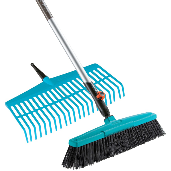 Набор Gardena: Грабли, Щетка, Рукоятка 130 см   03081-30.000.00