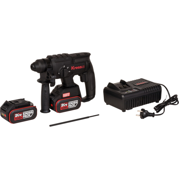 Перфоратор KRESS KU390.4 20V 4Ач кейс