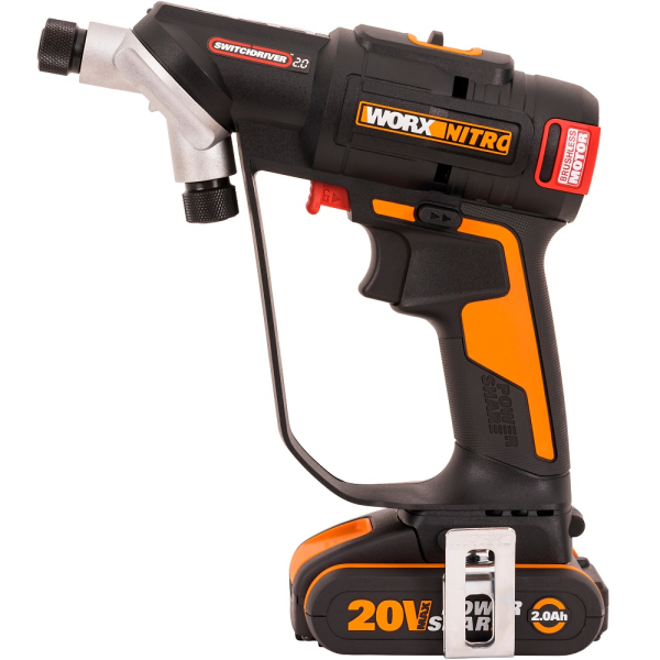 Дрель аккумуляторная WORX Switchdriver WX177 20V 2,0Ач кейс