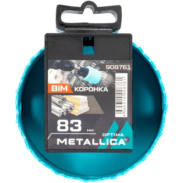 Коронка биметаллическая METALLICA Optima 83 мм 3 1/4" Vario 5/8-18UNF   908761