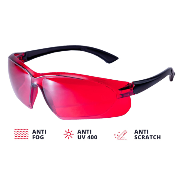 Очки лазерные ADA VISOR RED Laser Glasses