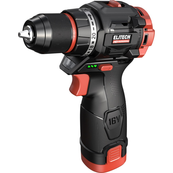 Дрель аккумуляторная ELITECH CD 16L2 (E2201.039.01)