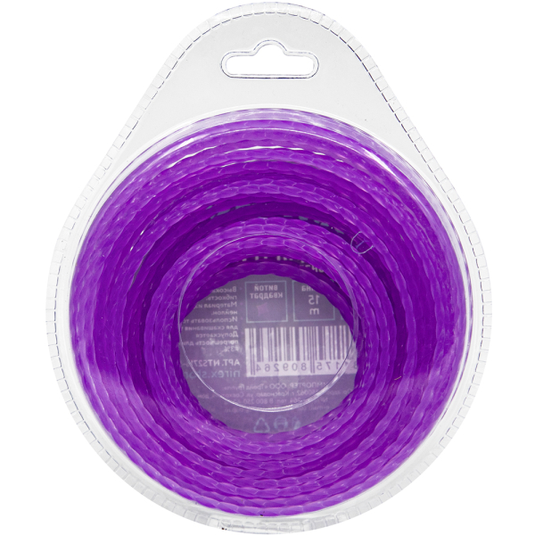 Леска NIREX TWISTED 2,7*15 м (витой квадрат)   NTS2715-54