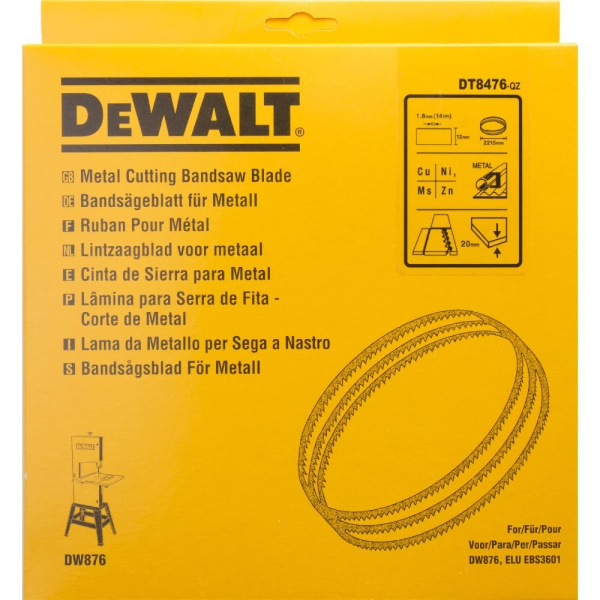 Полотно ленточное DEWALT DT 8476 для ленточной пилы DW 876