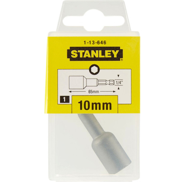 Вставка STANLEY с шестигр. хвостовиком 1/4"х65мм     1-13-646