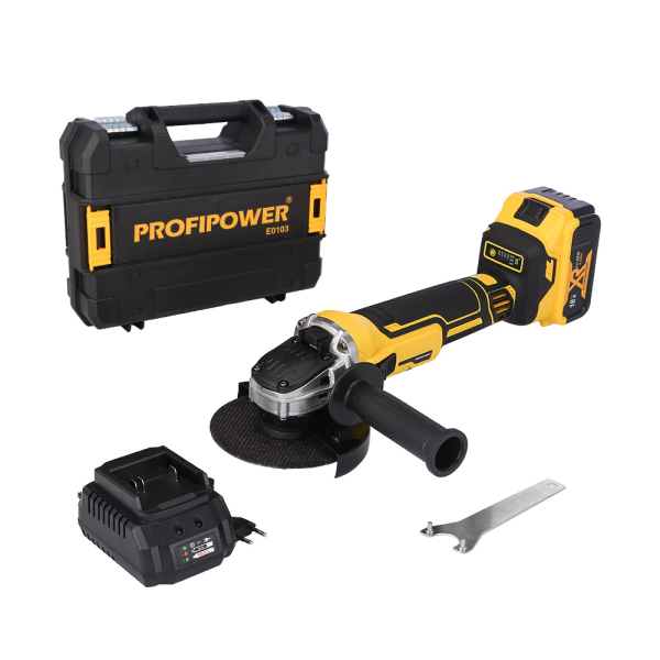 УШМ аккумуляторная PROFIPOWER DWDGA-18V  E0103