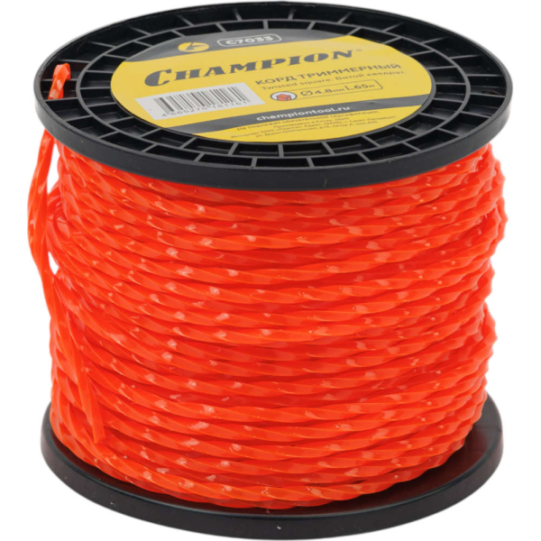 Леска CHAMPION Twisted Square 4,8*65 м (витой квадрат)   C7033