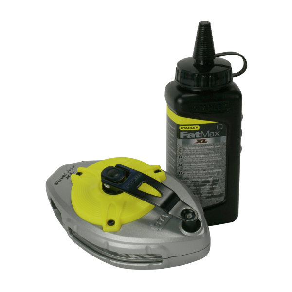 Шнур разметочный STANLEY в корпусе "FATMAX XL" + порошок     0-47-488