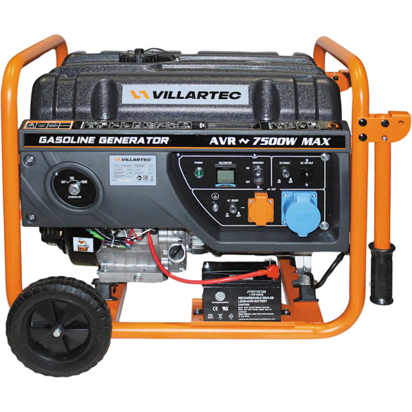 Электростанция VILLARTEC GG8300ЕВС бензиновая и блок автоматики