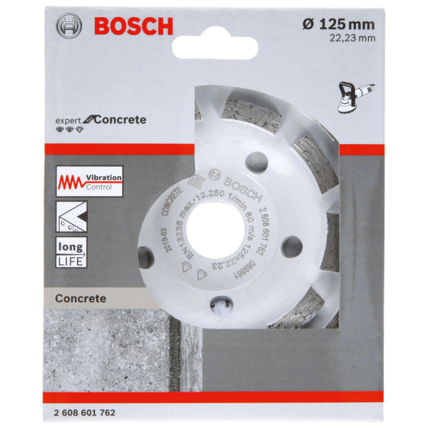 Чашка алмазная BOSCH 125*22,23    2.608.601.762