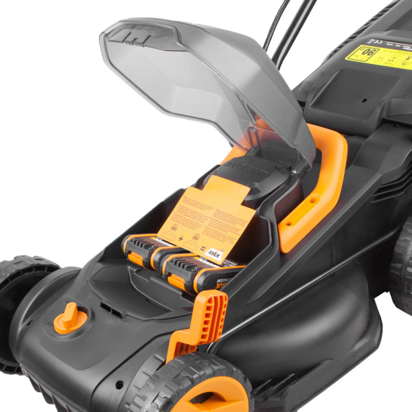 Газонокосилка WORX WG779E.1 40V 4,0Ач аккумуляторная колесная