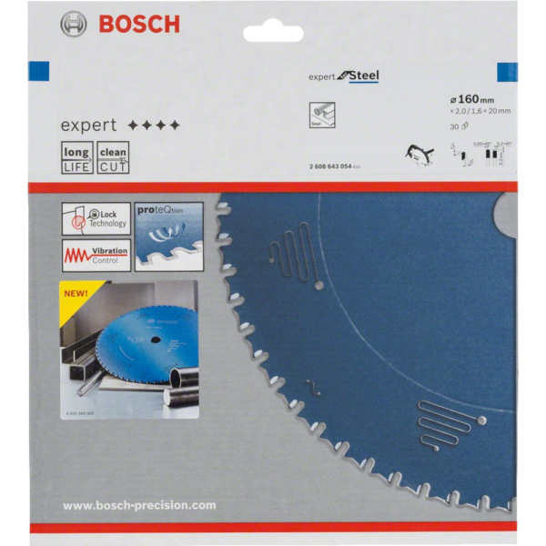 Диск п/п BOSCH 190*20*40T   2.608.643.056