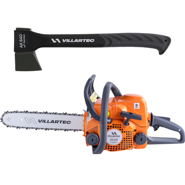 Бензопила VILLARTEC SB018 Legend 16" + Топор AX640   1101180002R2
