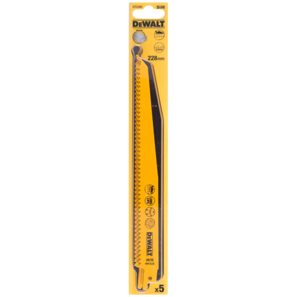 Полотно пильное DEWALT DT 2349 для сабельной пилы