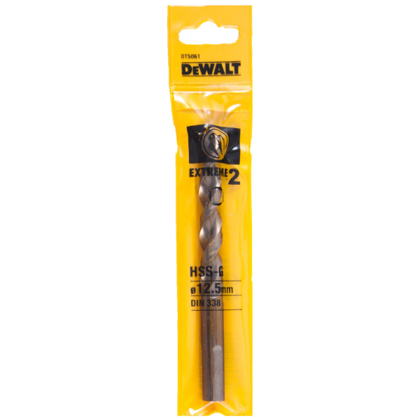 Сверло DEWALT по металлу  12,5*151   DT 5061    (1шт в упак)
