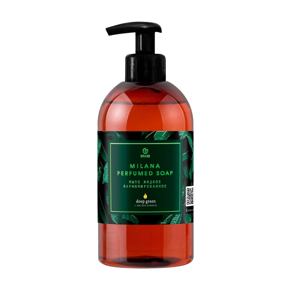 Мыло парфюмированное GRASS "Milana" Green Deep 300мл   125502