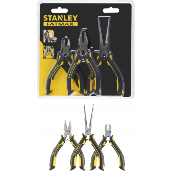 Набор мини-плоскогубцев и кусачек STANLEY FATMAX 3 предмета     FMHT0-80524