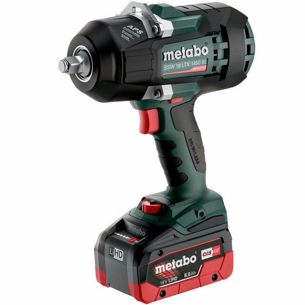 Гайковерт аккумуляторный ударный Metabo SSW 18 LTX 1450 BL