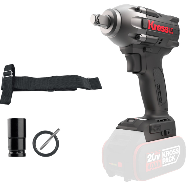 Гайковерт аккумуляторный KRESS KUB30.9 20V без акк и з/у