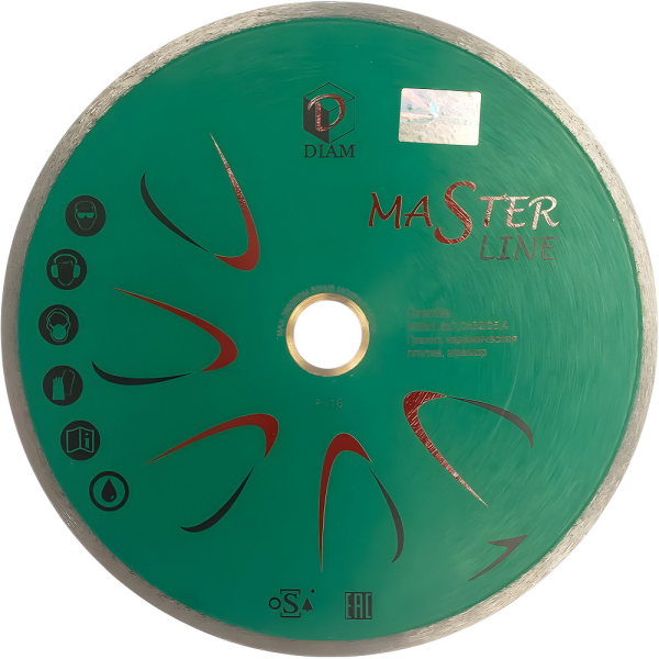 Диск алмазный DIAM 1A1R GRANITE 250*32/25.4 мм сплошной