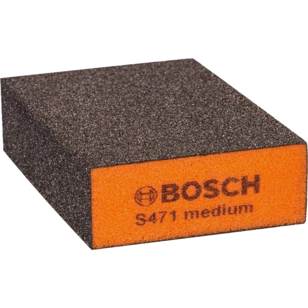 Губка BOSCH шлифовальная 69*97*26 мм Medium Best for Flat and     2.608.608.225