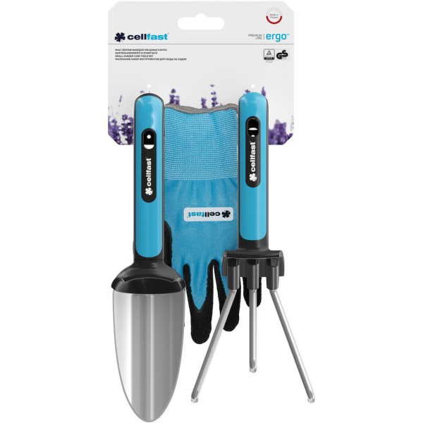 Набор инструментов для ухода за садом CELLFAST ERGO маленький   42-103