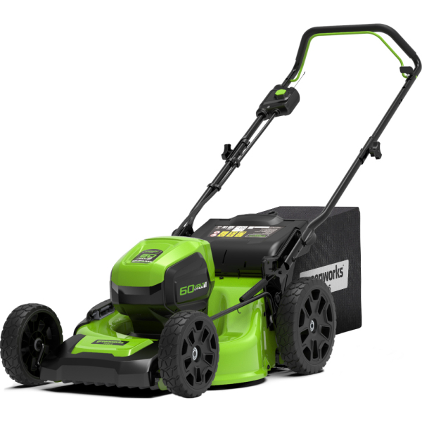 Газонокосилка GREENWORKS 60 V аккумуляторная колесная   2502807UB