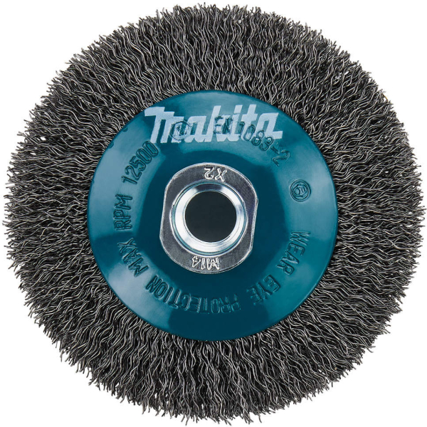 Щетка Makita 100 мм коническая витая для УШМ   D-39827