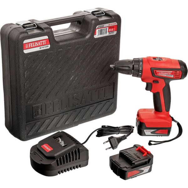 Дрель аккумуляторная FELISATTI ДА-10/14.4Л3