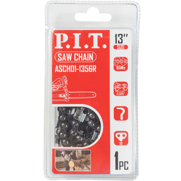 Цепь P.I.T. 13" 0,325-1,5-56   ASCH01-1356R