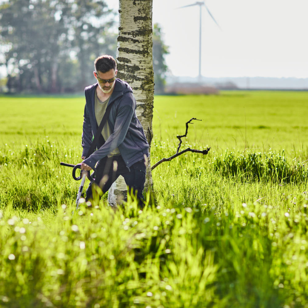 Триммер GREENWORKS GD60BCB 60V без акк и з/у велосипедная ручка   2108407