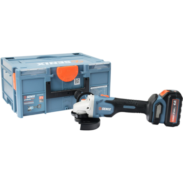 УШМ SENIX PAX2125-M2-EU, 1акб, зу