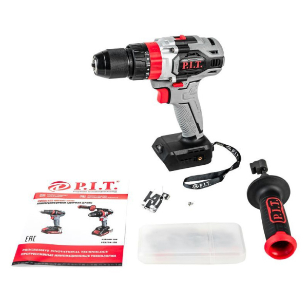 Дрель аккумуляторная ударная P.I.T. PSB 20H-13B SOLO