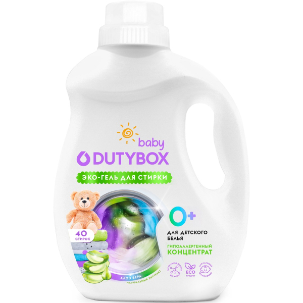 Гель для стирки DutyBox детский концентрат Алоэ вера 1л   DB-5150