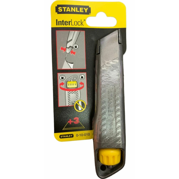 Нож STANLEY INTERLOCK 140мм     0-10-010