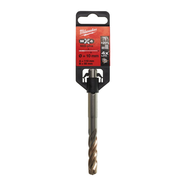 Бур Milwaukee SDS+ MX4  10х110мм
