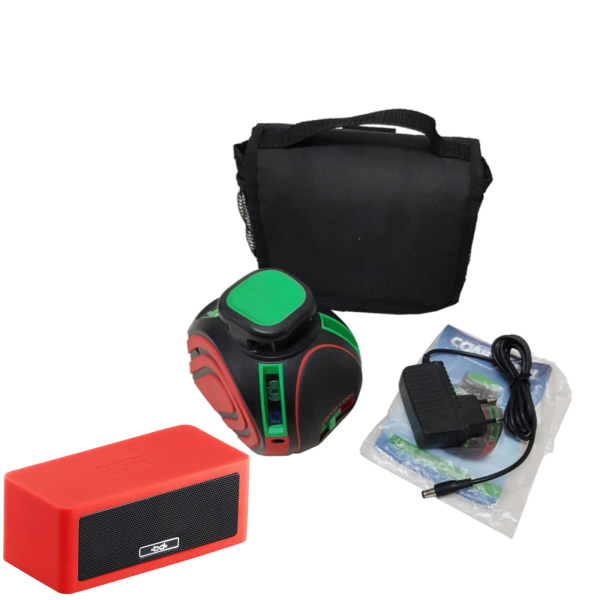Лазерный уровень CONDTROL Unix 360 Green pro + колонка Boomsonix   1-2-199
