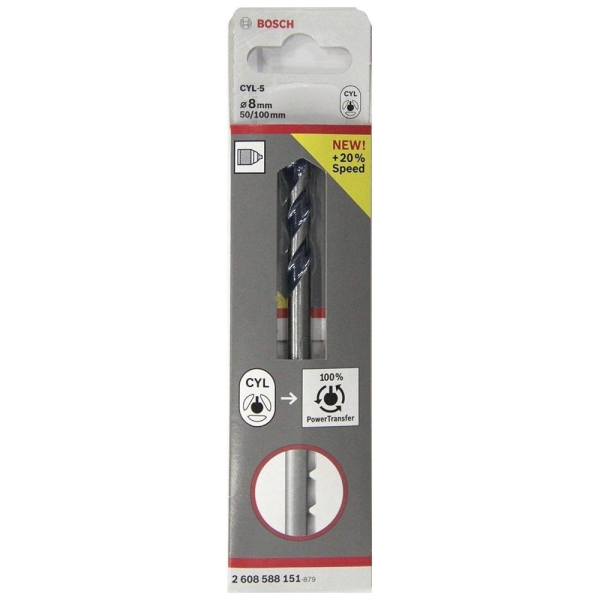 Сверло BOSCH CYL-5 8*100 по бетону   2.608.588.151