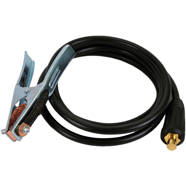 Кабель сварочный ELITECH зажим на массу, 3 м   0606.000400