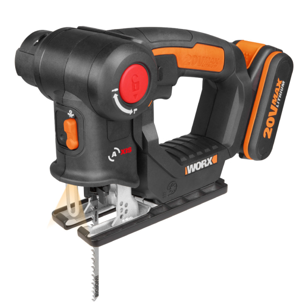 Лобзик аккумуляторный-сабельная пила WORX Axis WX550