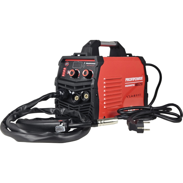 Сварочный аппарат PROFIPOWER MIG-210 MIG/MMA/TIG без газа 3 B 1   E0256