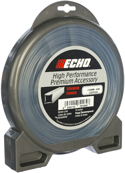 Леска ECHO Titanium Power Line 2.5mm*64 m         C2070164